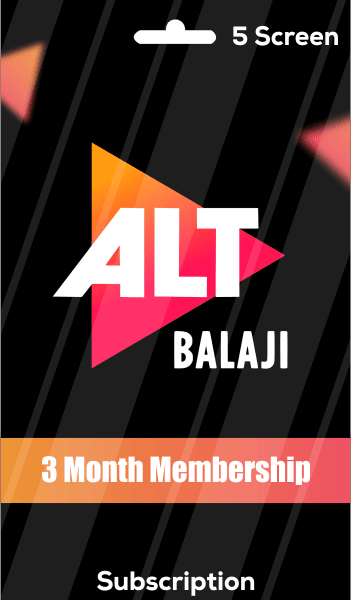Alt Balaji 5 Screen 2 Months